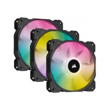 Corsair Ventilateur PC iCUE SP120 RGB ELITE Performance PWM 3-Pack